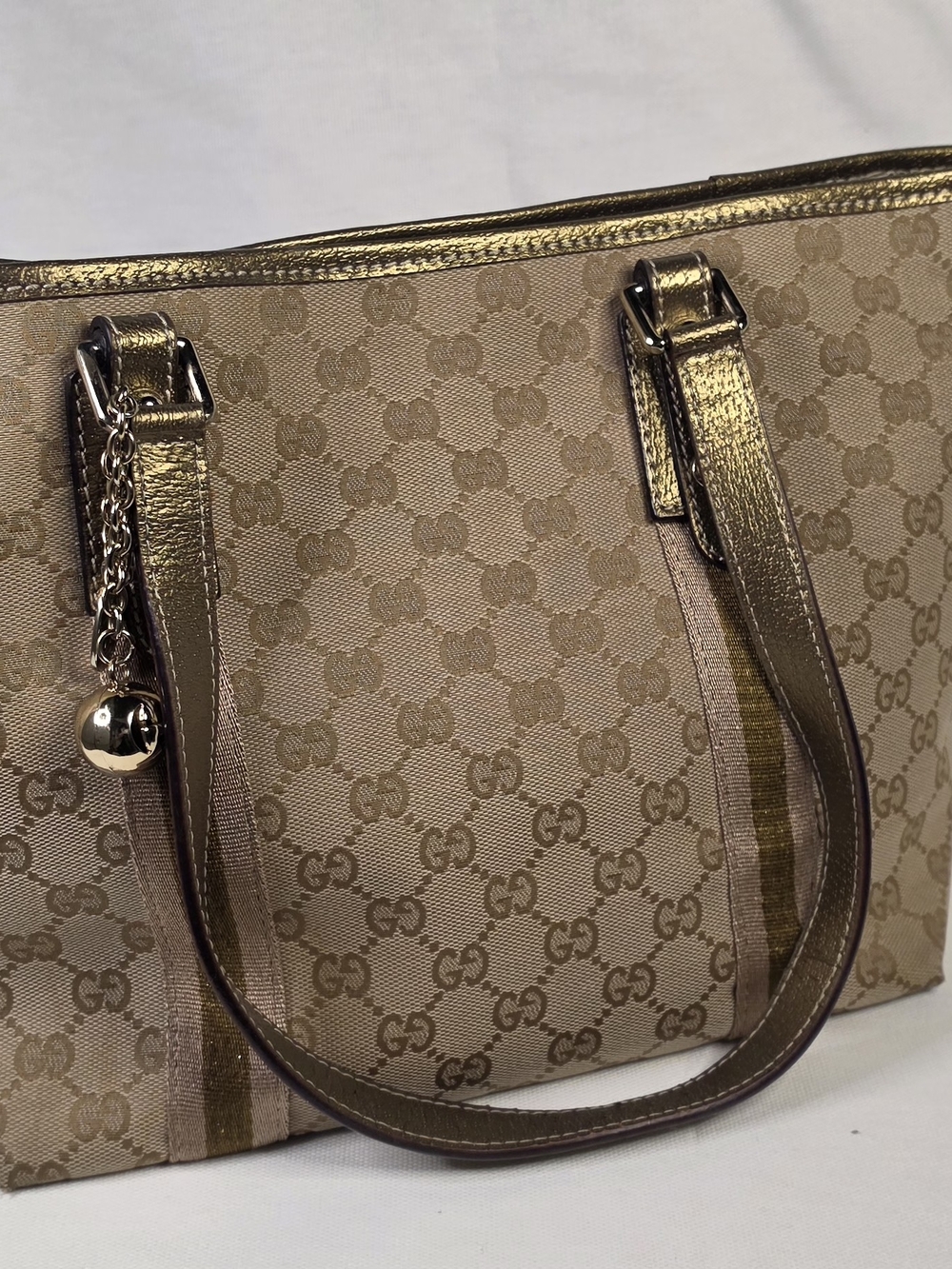 Gucci Jolicoeur Pink Gold Tote